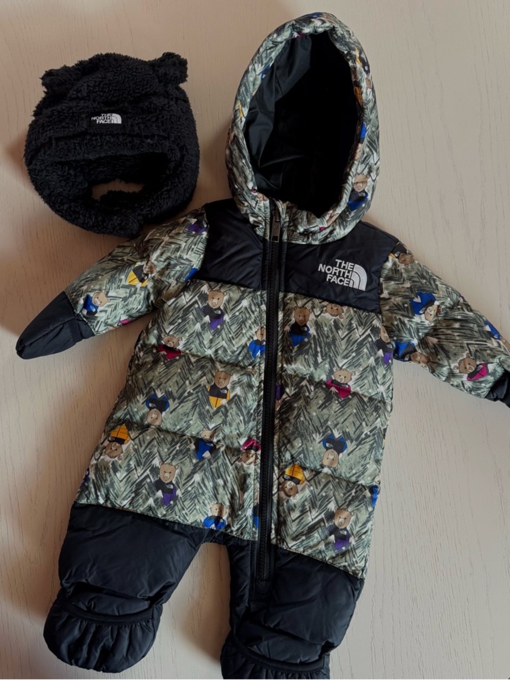 The NorthFace Winter Onepiece 0-3months for baby